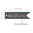 thumbnail image 5 of Inkdotpot Pack Of 50 Real Rose Gold Foil Paper Tags Thank You From The New Wedding Favor Hang Tags, 5 of 6
