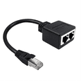 thumbnail image 5 of 2Pcs RJ45 Cable 1 In 2 Ethernet Lan Network Adapter Cable RJ45 1 Male To 2 Female Category 7 Network Cable, 5 of 5