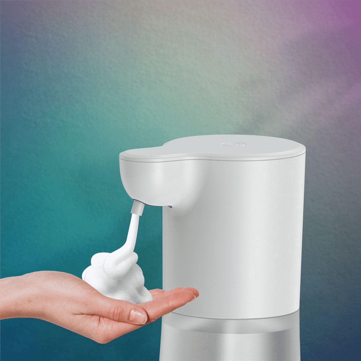 2X 2000MAh USB Charging Automatic Induction Foam Soap Dispenser Smart Infrared Touchless Hand Washer for Kitchen 350Ml