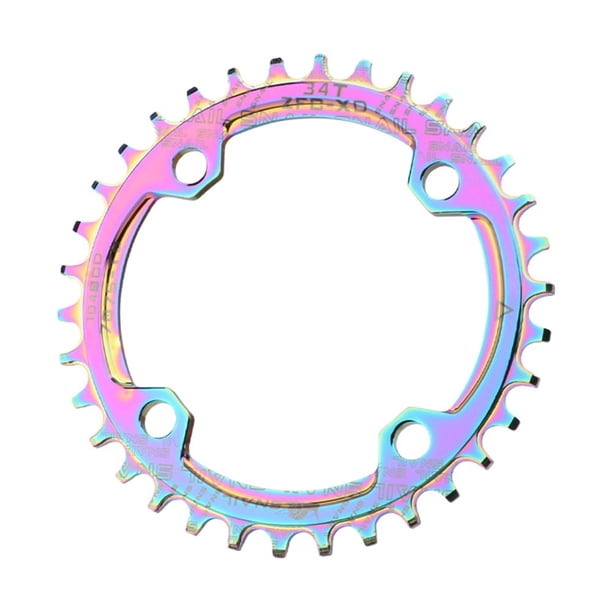 32T/34T/36T Bike Sprocket Positive Negative Tooth 104BCD Stable