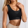 thumbnail image 2 of SRZYMJ Women's Full-Cup Bra Front Closure Floral Lace Bra Comfortable Support Underwire T Shirt Bralette Soft Wireless Everyday Wear, 2 of 8