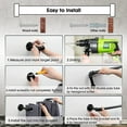 thumbnail image 3 of Industrial Rustic Pipe Black Adjustable Wrap Around Curtain Rods for window, 34"-58", 3 of 8