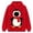 1Brick Red, variant on GYUJNB Pet Pouch Hoodie Penguin Applique Oversized Sherpa Hooded Sweatshirt Front Pocket for Small Pet,S