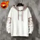 thumbnail image 3 of Sudadera con capucha de invierno para hombre, nueva sudadera con capucha para hombre, estilo coreano, años 90, vintage, divertida, holgada, Y2k, ropa de lujo, simple, novedosa y emo, 3 of 5