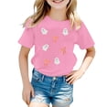 thumbnail image 4 of Byoo Halloween T Shirt for Boys Ghost Print Short Sleeve T-Shirt Kids Casual Tee Shirt, 4 of 4