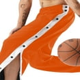 thumbnail image 4 of EIMELI Mens Tear Away Pants Loose Fit Basketball Casual Training Pants High Split Snap Button Up Sweatpants, 4 of 6