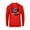 Red, variant on Disney and Pixar’s Cars Mach Speed Lightning McQueen Racing - Pullover Hoodie for Adults - Customized-Black