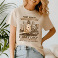 thumbnail image 3 of First Annual Turkey Drop, Thanksgiving Shirt,Turkey Tee,Holiday Gift ,Happy Thanksgiving Tshirt,Turkey Day,Family Gobble ,Pumpkin,, 3 of 5