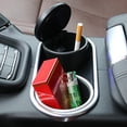 thumbnail image 5 of CxhicLuv Car Ashtray, Auto Smokeless Holder, LED Light Sealed Anti-Odor, Vehicle Smoking Accessories, Ash Containment & Odor Prevention Tools for Car Smokers, Drivers, Black, 5 of 6