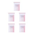 thumbnail image 3 of Destyer 100pack/lot Transparent Allows Easy Visibility And Identification Of Contents Transparent Zip-lock Bags PE Airtight Bags As Shown 5Set, 3 of 6