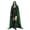 Green, variant on Women's hooded cape, medieval Renaissance Halloween role-playing costume, black/blue/green/gray/purple/red/green/white robe
