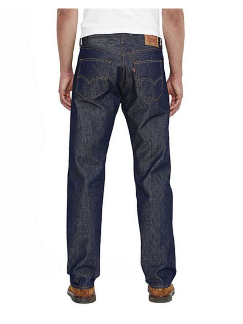 Levi's Men's Rigid 501 Original Shrink-to-Fit Jeans, 38x36