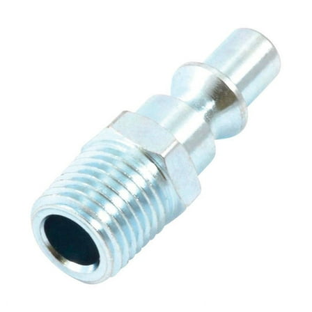 Forney 75303 Air Fitting Plug, Aro Style, 1/4" x 1/4" Male Npt