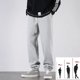 thumbnail image 5 of Pantalones de chándal grandes y altos para hombre, pantalones deportivos de longitud Extra larga para correr, pantalones de chándal de lana de invierno para hombre., 5 of 5