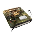 thumbnail image 2 of HELLHERO Puppy and Daisy Pattern 1 pc Book Club Gifts Bible Case Bag Polyester Fabric Books Sleeve Book Organzoer Holder with Waterproof Birthday Gift, 2 of 8