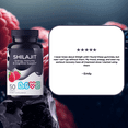 thumbnail image 4 of LIVS Shilajit Gummies, 1000mg Pure Himalayan Extract, Energy & Immune Support, Natural Raspberry Flavor, 50 Count with 25 Servings, 4 of 8