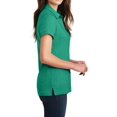 thumbnail image 3 of Mafoose Women's Casual Meridian Cotton Blend Polo Verdant Green X-Large, 3 of 5