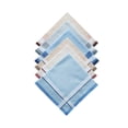 thumbnail image 5 of Segolike 6Pcs Cloth Men's Hands Pocket Square Hankies Gifts 40cm Assorted Color Hanky for Celebration Gentlemen Father Prom Grooms, 5 of 8