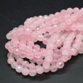 thumbnail image 3 of K-KED Quality Grade A Natural Rose Quartz Faceted Round Beads 6mm 8mm 10mm 15" Strand-6 mm, 3 of 6