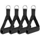 thumbnail image 1 of 4 piezas de banda de resistencia manijas de plástico anillo en D correa de ejercicio banda de espuma equipo de fitness para gimnasio en casa entrenamiento de fuerza aérea estiramiento negro WD.WDQZL Hogar, 1 of 8
