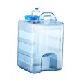 thumbnail image 2 of Conteneur d'Eau Portable avec Poignée Étanche Pichet Vide Stockage d'Eau pour 24L, 2 of 8
