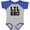Baseball Heather and Royal, variant on Inktastic Little Brother Lil Bro Boys Boys Baby Bodysuit