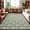 Green, variant on Arrow Washable Round Area Rug 3 ft, Abstract Rustic Western Tribal Geometric Arrow Black Soft Non Slip Rugs Stain Repellent Indoor Felt Carpet for Living Dining Room Bedroom Home Office
