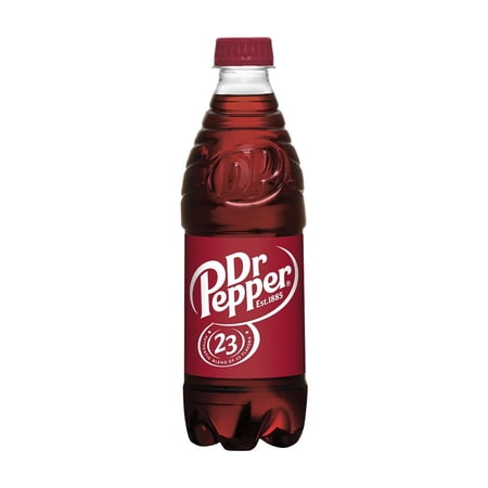 Dr Pepper Soda Pop, 16.9 fl oz, 6 Pack Bottles