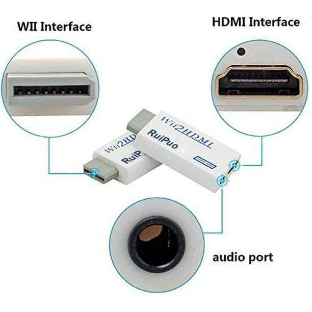  RuiPuo HDMI to AV Converter HDMI to Video Audio