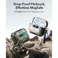 thumbnail image 3 of Funda ESR para AirPods Pro 3 2025 compatible con MagSafe, protección ضد caídas, verde, 3 of 9