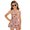 Cartoon Capybara & Strawberry Heart Pattern, variant on Uourmeti Cartoon Capybara Stationery Print Skirted One-Piece Swimsuit for Girls - Quick Dry, Stretchy Swim Dress for Beach & Pool Fun