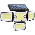 thumbnail image 2 of Solar Flood Lights 342 LED 350LM Outdoor Motion Sensor IP65 Waterproof Light for Streets Patios and Pathways, 2 of 8