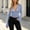 c01Blue, variant on Lace Long Sleeve Top Women Lace Trim Slim Fit Crop T Shirt Low Cute Deep V Neck Flared-sleeve Base Layer Blouse Tops Green S