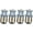 Red, variant on Ruiandsion 1157 LED Bulb BAY15D White Car Stop Tail Brake Reverse Rear Lights High/Low Beam Bulb 6V 2pcs