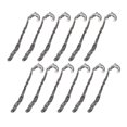 thumbnail image 1 of Hook Bookmarks Joyas de búsqueda DIY Haciendo DIY Aleación de zinc Vintage Bookmark Decoraciones Artesanía Accesorios Para Regalos Antigua Plata 12 Piezas, 1 of 7