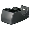 Officemate MultiPurpose Tape Dispenser and Desk Organizer, Recycled, Black
