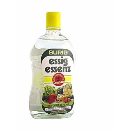 Surig Essig Essenz Vinegar, Concentrated 25 percent Acid, 14 fl.oz.