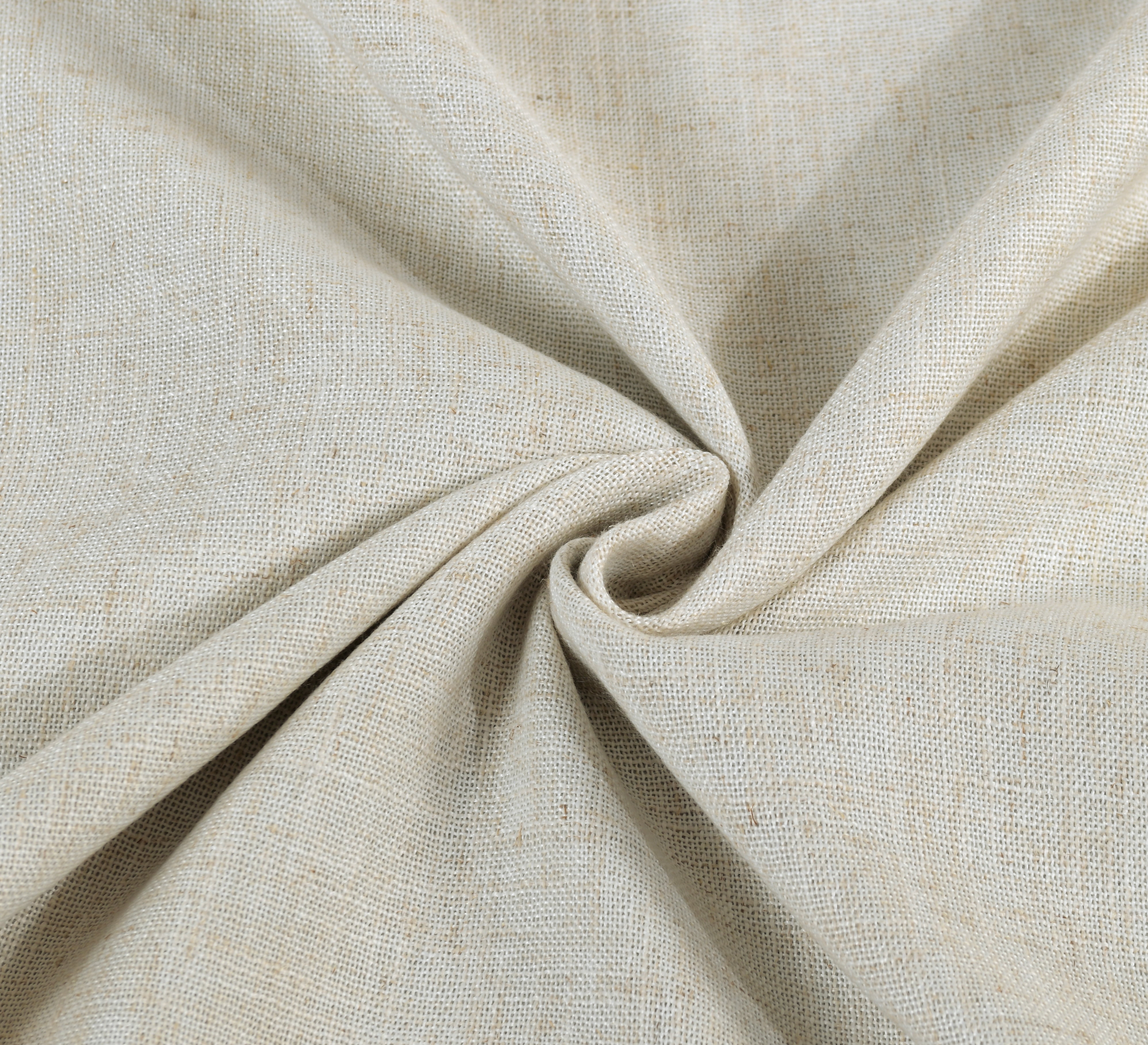 Better Homes & Gardens 100% Blackout Linen Blend Single Curtain, 50x108, Papyrus Beige