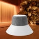 thumbnail image 5 of Sombrero de sauna Accesorios de sauna Protege cabello del sobrecalentamiento Durabilidad Regalo portátil Ligero Protección para cabello Cómodo Estilo A gris blanco, 5 of 8