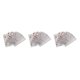 thumbnail image 5 of Moyic 6 Sheet Kawaii Cute Fat Rabbit Stickers Scrapboking Album Decor Transparent Type1 NO1, 5 of 6
