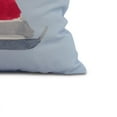 thumbnail image 2 of Simply Daisy, 16 x 16inch, Sail Away, Geometric Print Pillow, Blue, 2 of 2