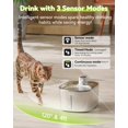 thumbnail image 3 of Fuente de agua Cat APD APETDOLA inalámbrica de 4 litros con 3 modos, 3 of 9