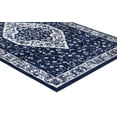 thumbnail image 2 of Pearl Heriz Navy 3 ft. x 5 ft. Medallion Area Rug, 2 of 4
