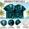 thumbnail image 5 of Netecom Ghost Train Hawaiian Shirt for Men, Horror Style, Button Down Summer Beach Short Sleeve, S-5XL, 5 of 6