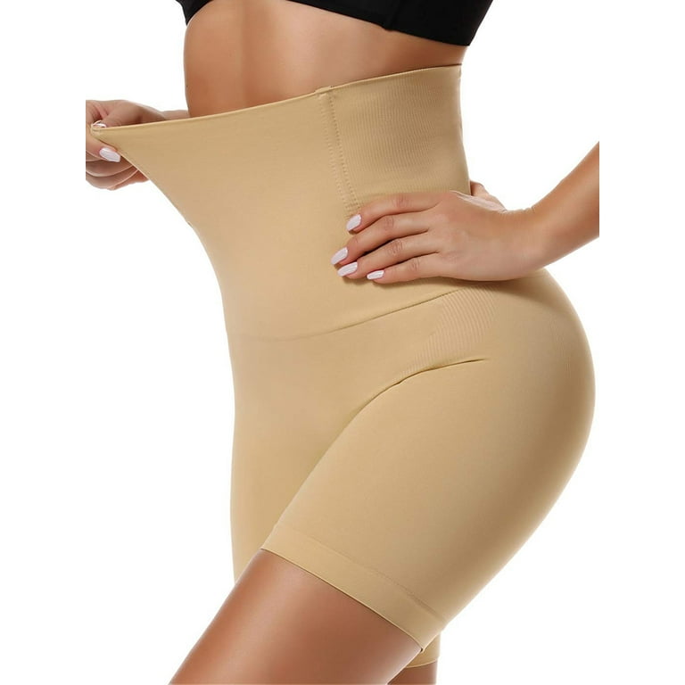 HAENPISY Womens Tummy Control Body Shaper Shorts Butt Lifter Shapewear High Waist  Stomach Girdles Seamless Thigh Slimmer Beige at  Women's Clothing  store