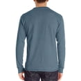 thumbnail image 2 of Playera Henley Casual Para Hombre Manga Larga Con Bolsillos, 2 of 3