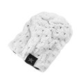 thumbnail image 1 of Star Men Slouch Skull Gorro largo de gran tamaño para mujer Gorro holgado Gorro de esquí de punto de ganchillo Blanco, 1 of 5