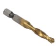 thumbnail image 4 of Combination Tapping Bits, Tap Drill Bit Set Metric Hex Shank  For Wood For Plastic M3,M4,M5,M6,M8,M10, 4 of 8