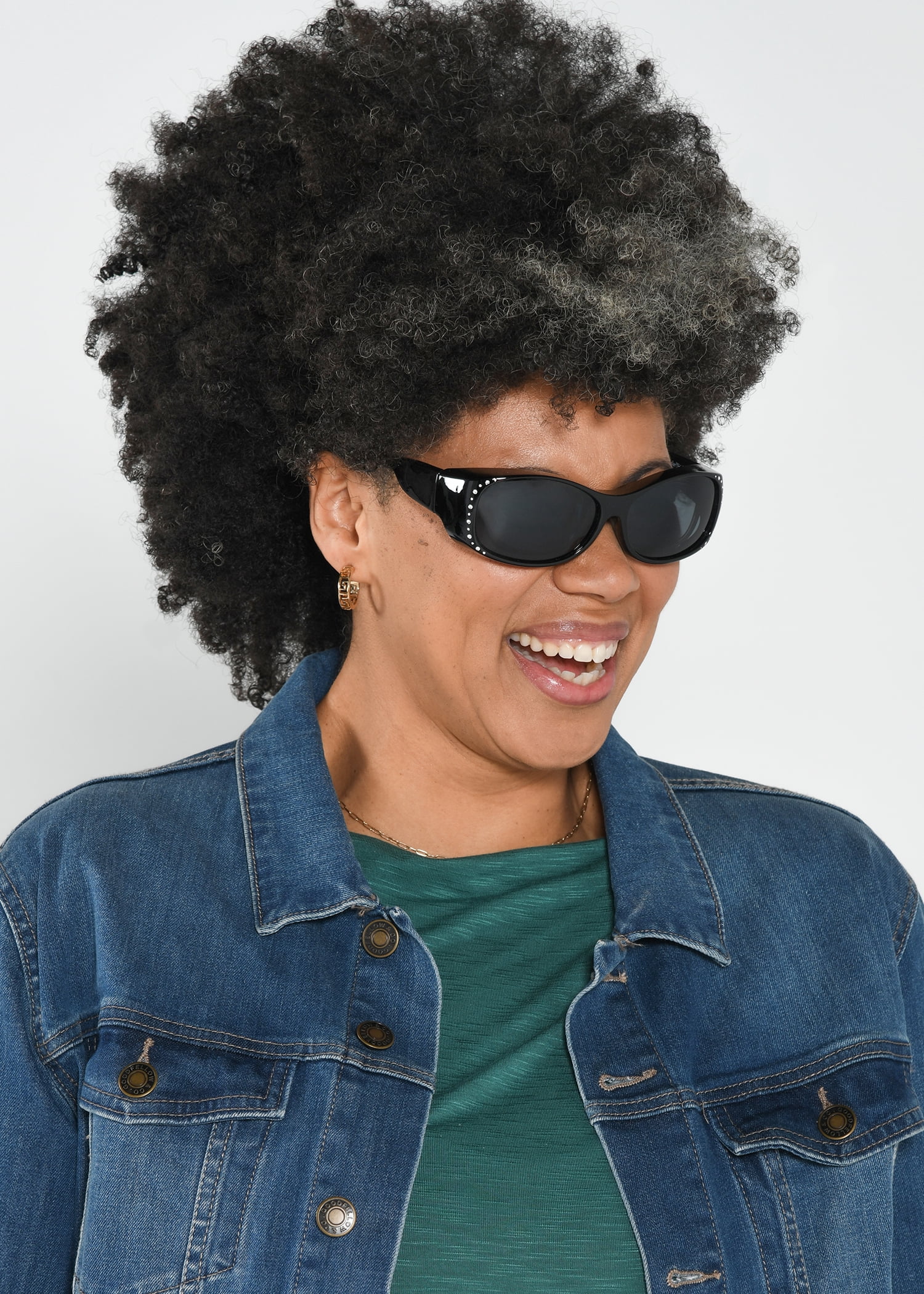 Solar Shield Dioptics Oval Fashion Sunglasses