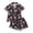 AB31 Black, variant on Tisuna Womens Halloween Pajamas Set Graphic Print Short Sleeve Button Down Tops And Shorts Sleepwear Pjs Sets Stylish 2 Pieces Sleep Wear S-XXL